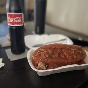 a meal in a container