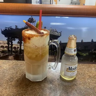 Michelada de tamarindo