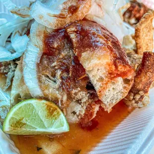 Torta Ahogada (IG: @FoodWithBros)