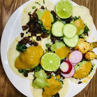 Tacos de chorizo