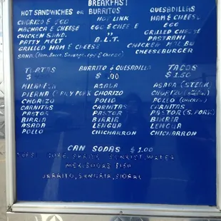 Menu but not on menu: Tortas Cubana sandwich - must try