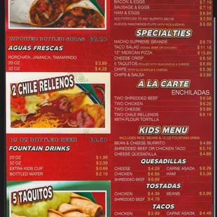 Menu page 2