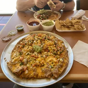 Mexican Pizza Vegetarian