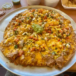 Mexican Pizza Vegetarian