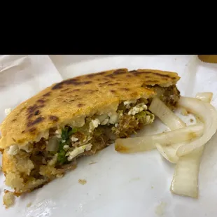 Gordita.  They are extremely good.  (This is cut in half already)