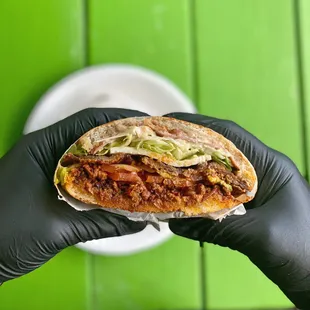 Torta Michoacána (con chorizo)