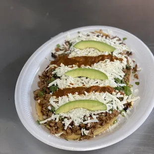 Huarache de Suadero