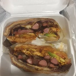 Tried the torta Cubana &amp; Michoacana and they were really really good.