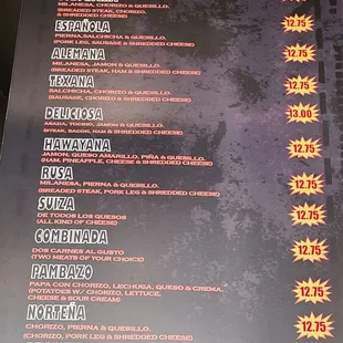 Menu as of May 14, 2022.