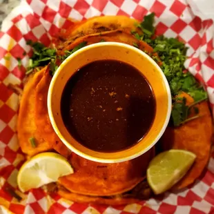 Birria Taco plate