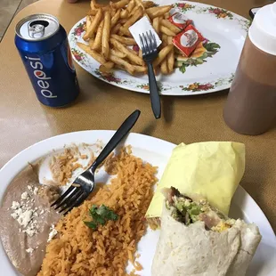 Bomb breakfast burrito