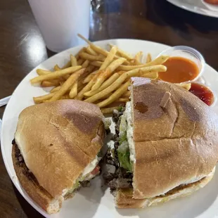 Carne asada Torta