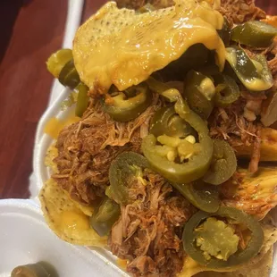 nachos, food