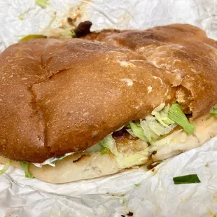 Marinated Pork Torta (Al Pastor)