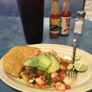 Tostada De Ceviche