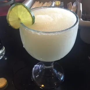 Margaritas with fresh lemon juice.. Sp good
