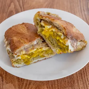 Torta de chilaquiles