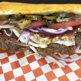 Torta de Birria