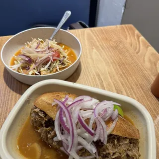 2 Tacos Dorados Ahogados