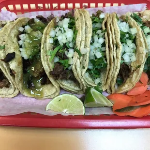 Six tacos for max eating delight!