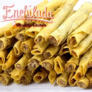 FLAUTAS, PLATES OR FAMILY PACKS