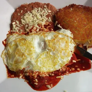 Enchiladas montadas