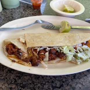 Quesadilla de pastor
