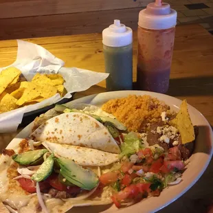 Quesadilla combination