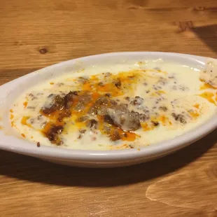 Chorizo dip--really tasty!