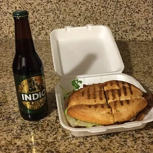 It&apos;s been along week great torta milanesa and a cold one time to watch the Dodgers