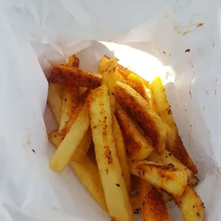 Seasoned fries