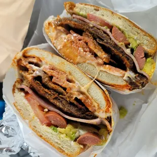 Cubana torta with everything