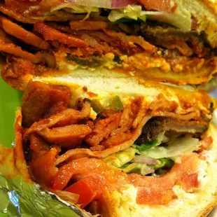 Beef Milanesa Torta