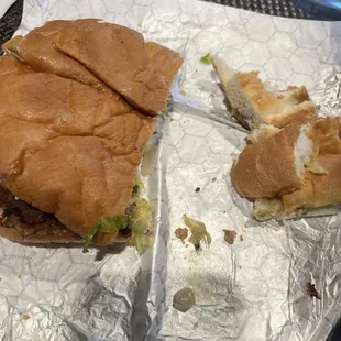 My sad looking Milanesa torta