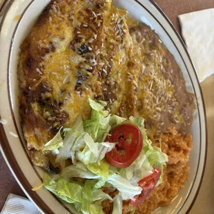 Chile relleno plate