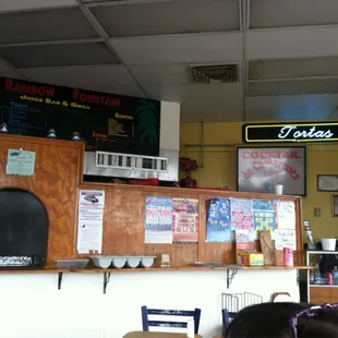 Front of the restaurant.
