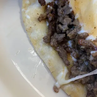 Quesadilla bistek