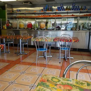 Plus they have homemade juices and smoothies for the low.