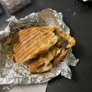 TRASH!!!!! They didn't even put dressing and it was all open the foil wasn't even closed bro like how does a health inspector grade this!