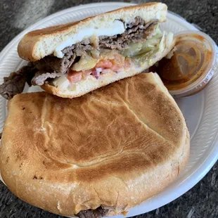 Carne Asada torta