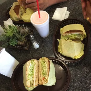 Queso de Puerco Torta Lunch Special