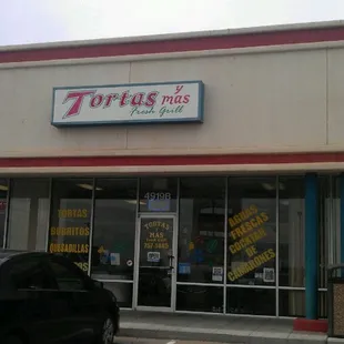 The outside