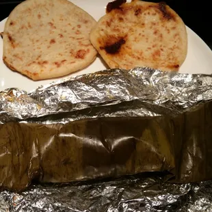 Pupusas &amp; tamale