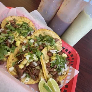 Al pastor tacos