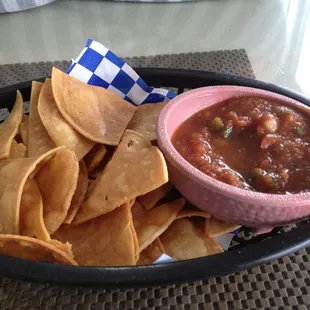 Best restaurant salsa ever.