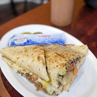Asada quesadilla