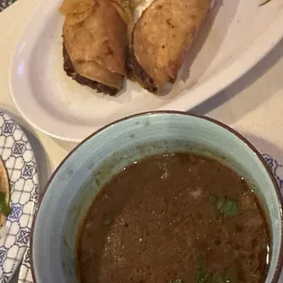 CRISPY-CHEESY/BIRRIA-TACO