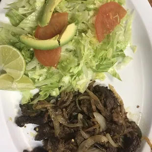 Fajita de Res, no rice, no beans- $12.89