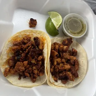 Tacos de pollo