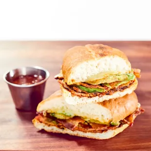 Smoked Pork Cubana Torta